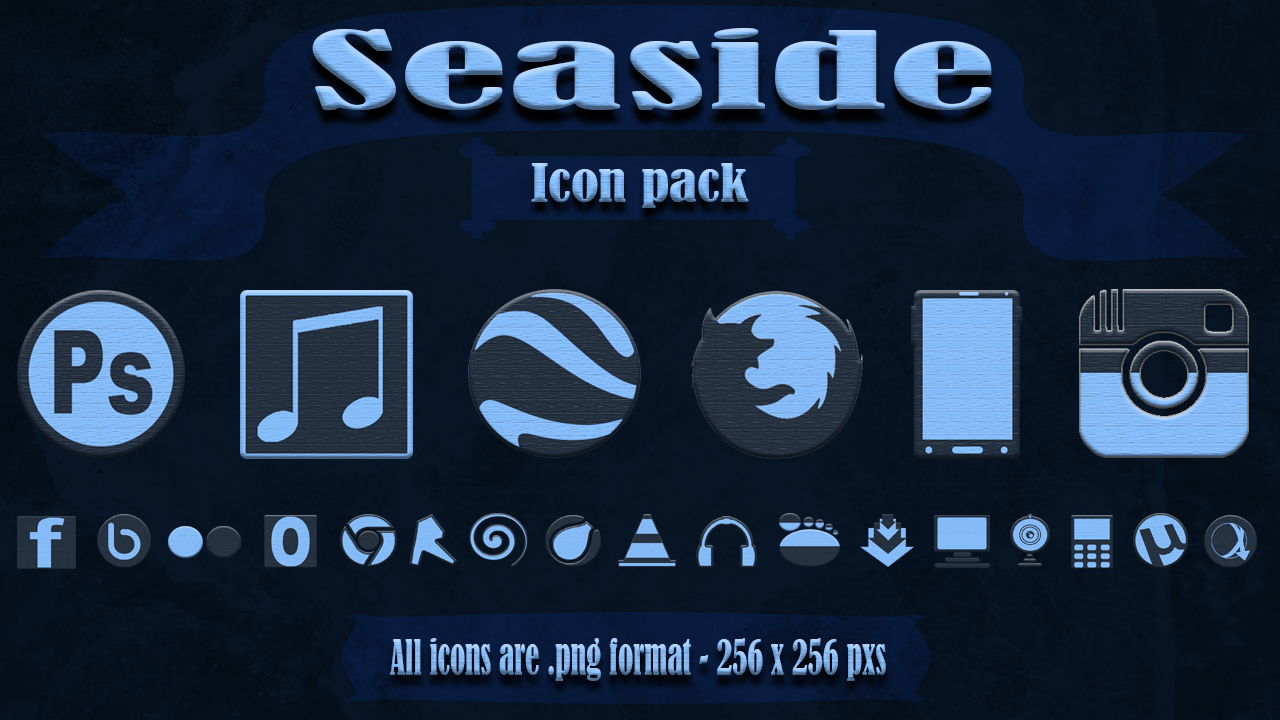 Seaside Icons Pack