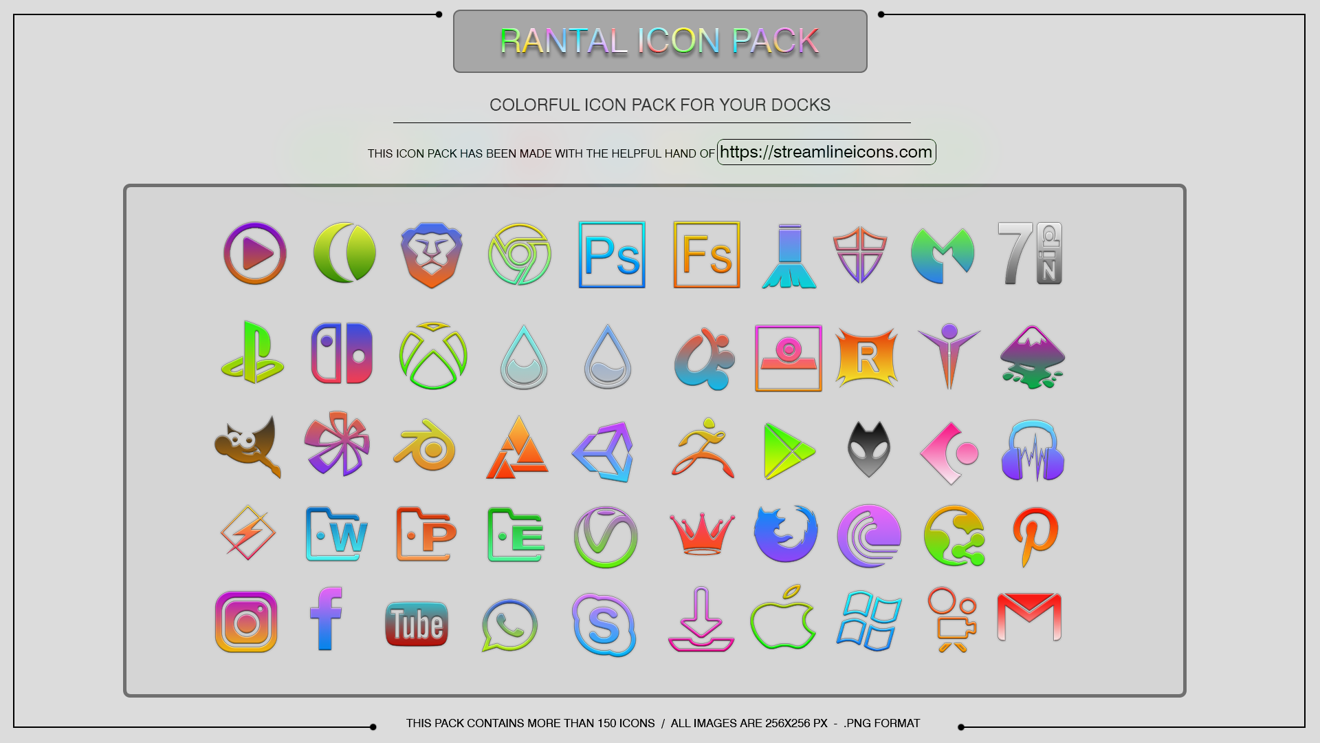 Rantal Icon Pack - Updated