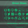 Green Glass Icon Pack