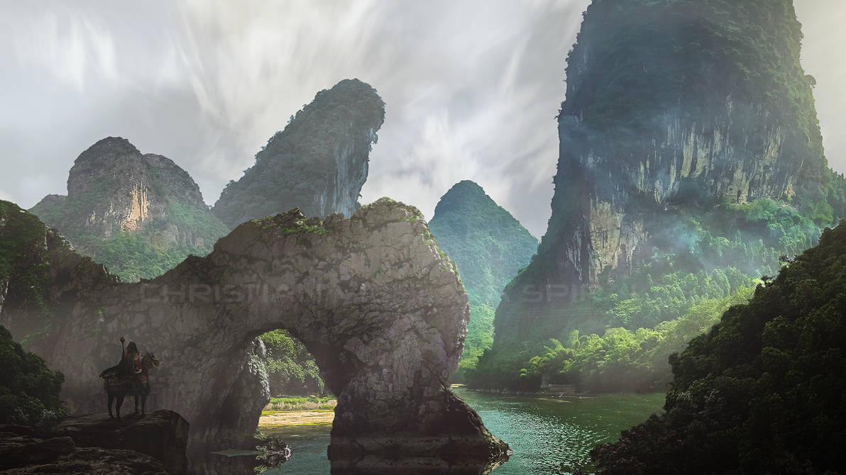 The Jungle Ahead - Fantasy Wallpaper by spiraloso on DeviantArt