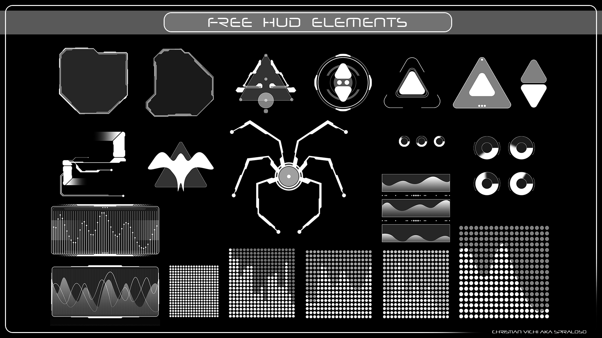 Free HUD Elements by spiraloso on DeviantArt