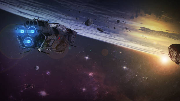 Ormania Galaxy - 2K Sci-Fi Wallpaper