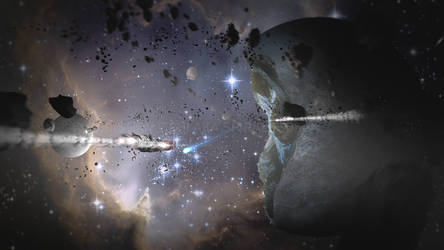 Sagittarius - Free 2K Sci-Fi Wallpaper by spiraloso