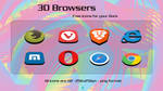 3D Browser Icons by spiraloso