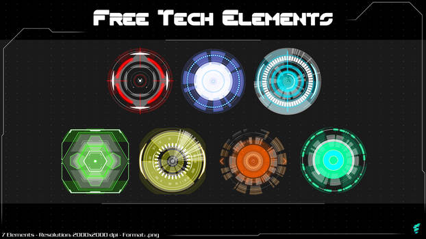 Free Techy Elements