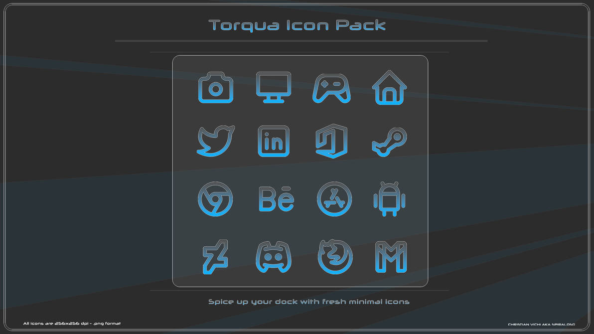 Torqua Icon Pack by spiraloso on DeviantArt