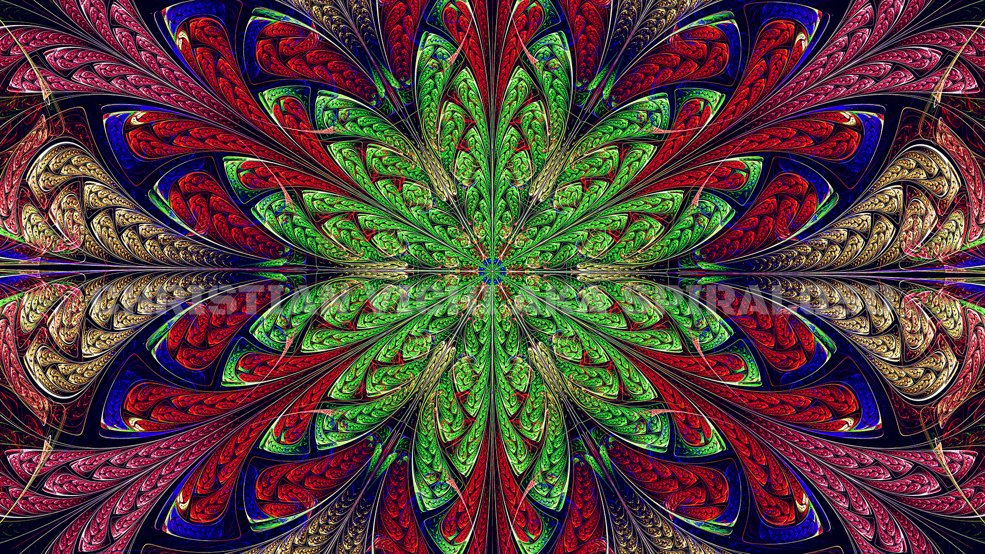 Mandala Flower - Free 8K Fractal Wallpaper by spiraloso on DeviantArt
