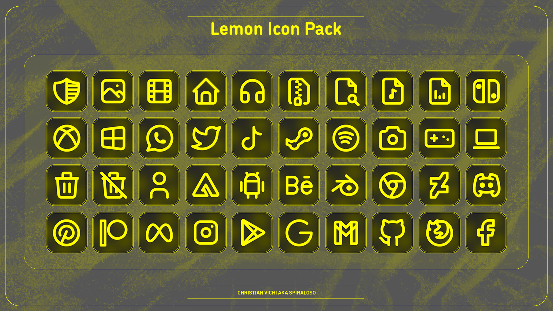 Lemon Icon Pack