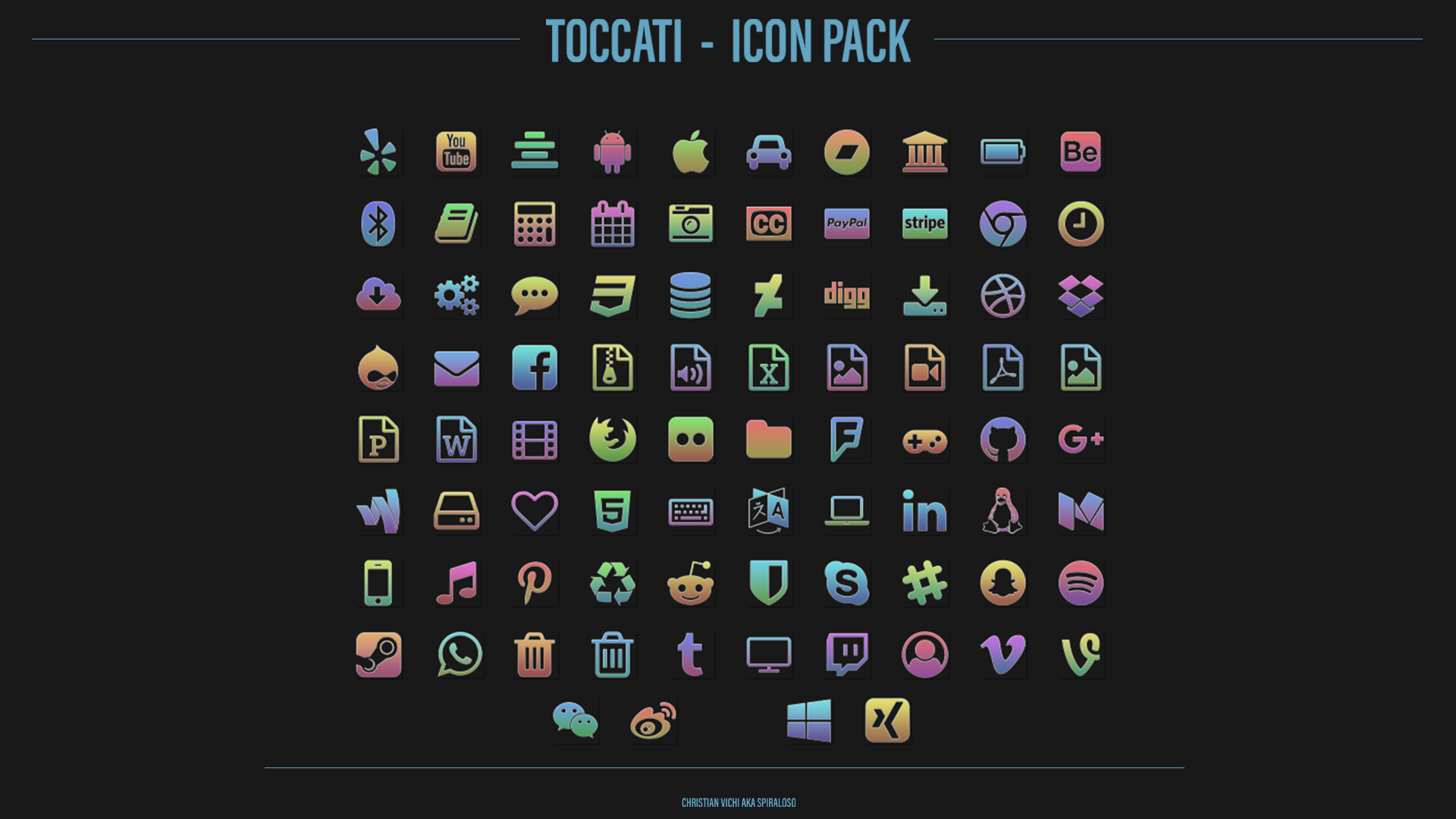 Toccati - Icon Pack
