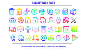 Duality Icon Pack