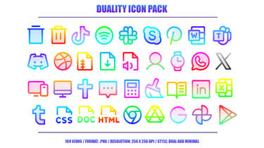 Duality Icon Pack