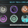 Futuristic Techy Circles Pack