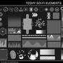 Techy SciFi HUD Elements Pack