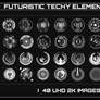Futuristic Techy Elements Pack