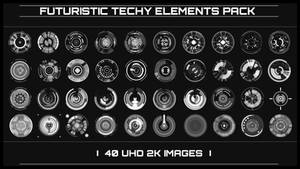 Futuristic Techy Elements Pack