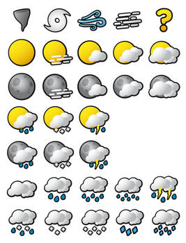 Smooth Weather Icons