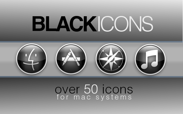 The New Black Icon set
