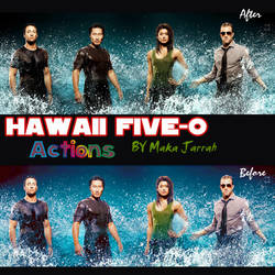 hawaii five-0 actions