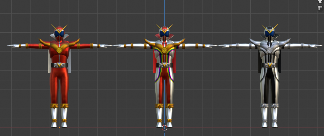 Zenkaizer models by KingOf0Time on DeviantArt