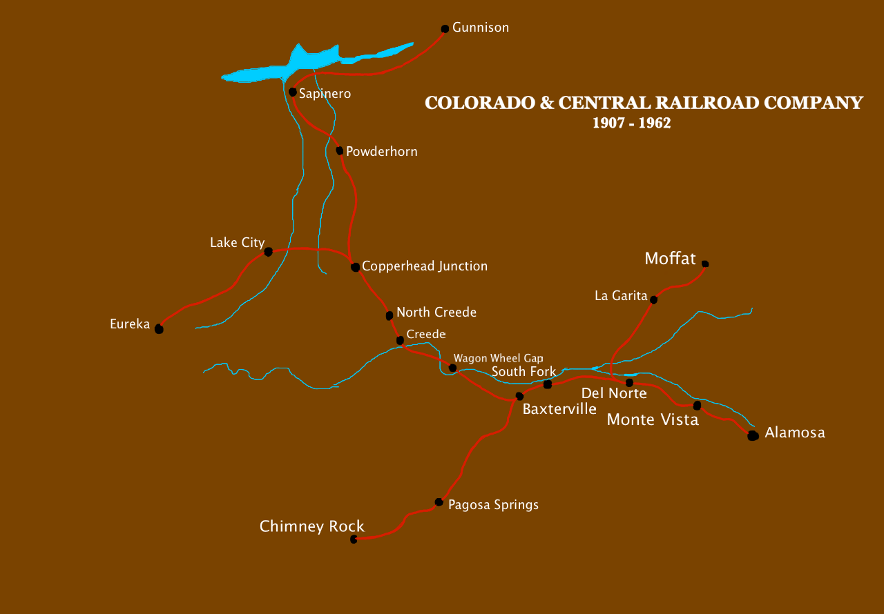 Colorado and Central R.R. Map by vincentberkan on DeviantArt