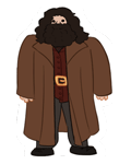 Hagrid Sticker