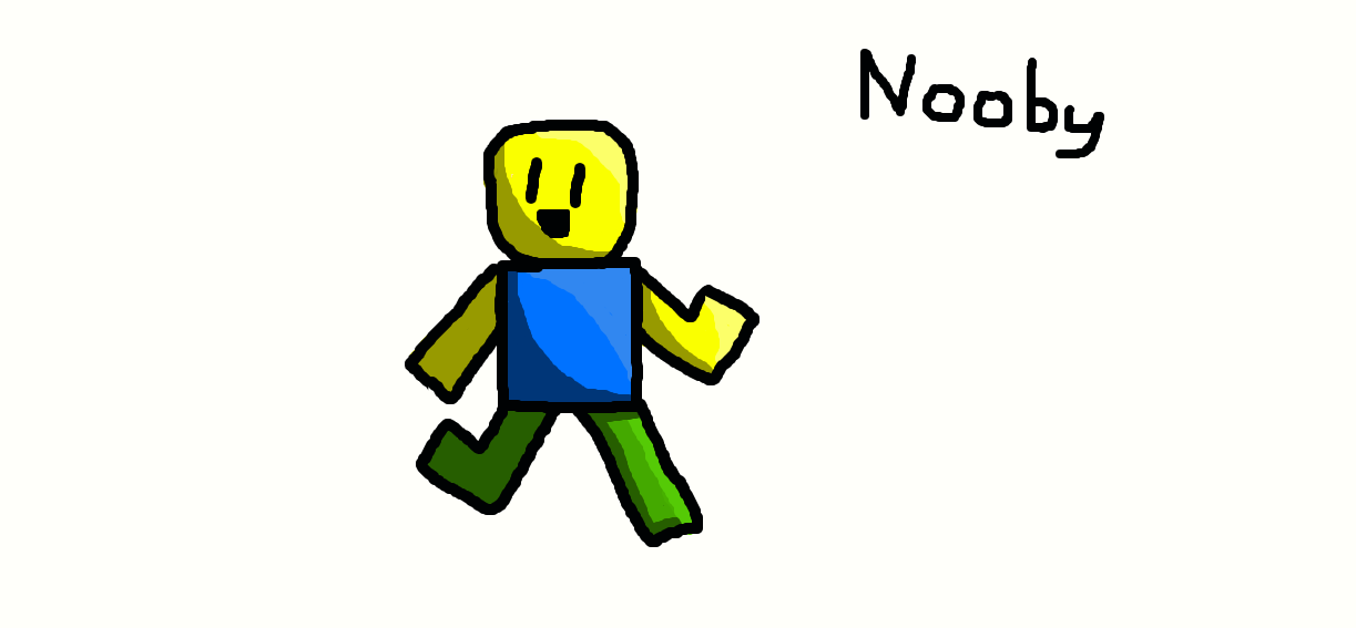 Noob (Roblox Fan Art) by Ardaasude on DeviantArt