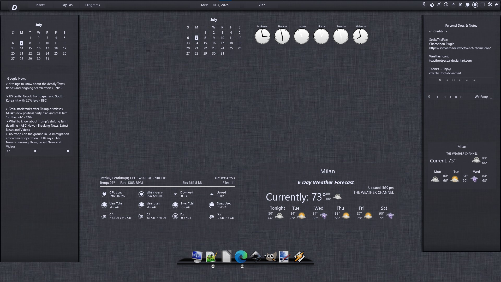 Dynamic for Rainmeter