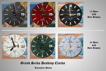 Grand Seiko ~ Desktop Clocks