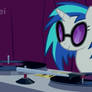 Vinyl Scratch has a message