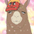 Llama Sparkle Mask Emoticon by xX-Wolvenhyde-Xx