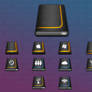 Compact HDD icons