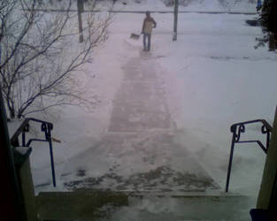 Shoveling Time Lapse