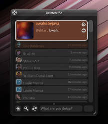 Twitterrific HUD Mod