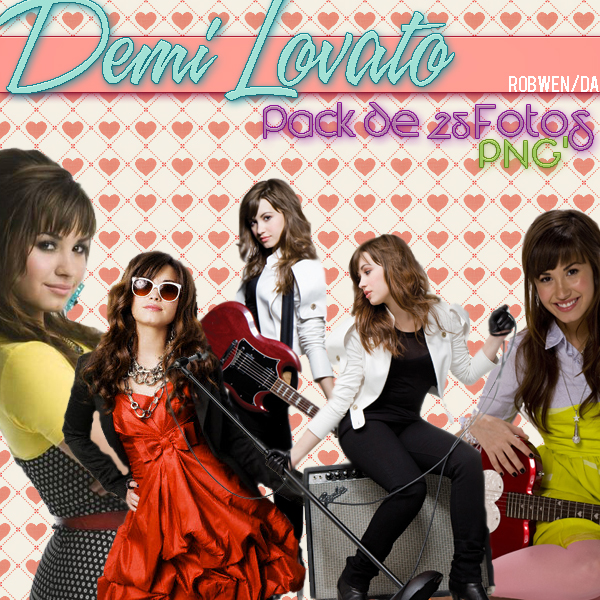 Pack Demi Lovato png