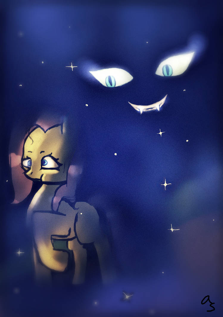 Nightmare night with flutter by Notverypog on DeviantArt