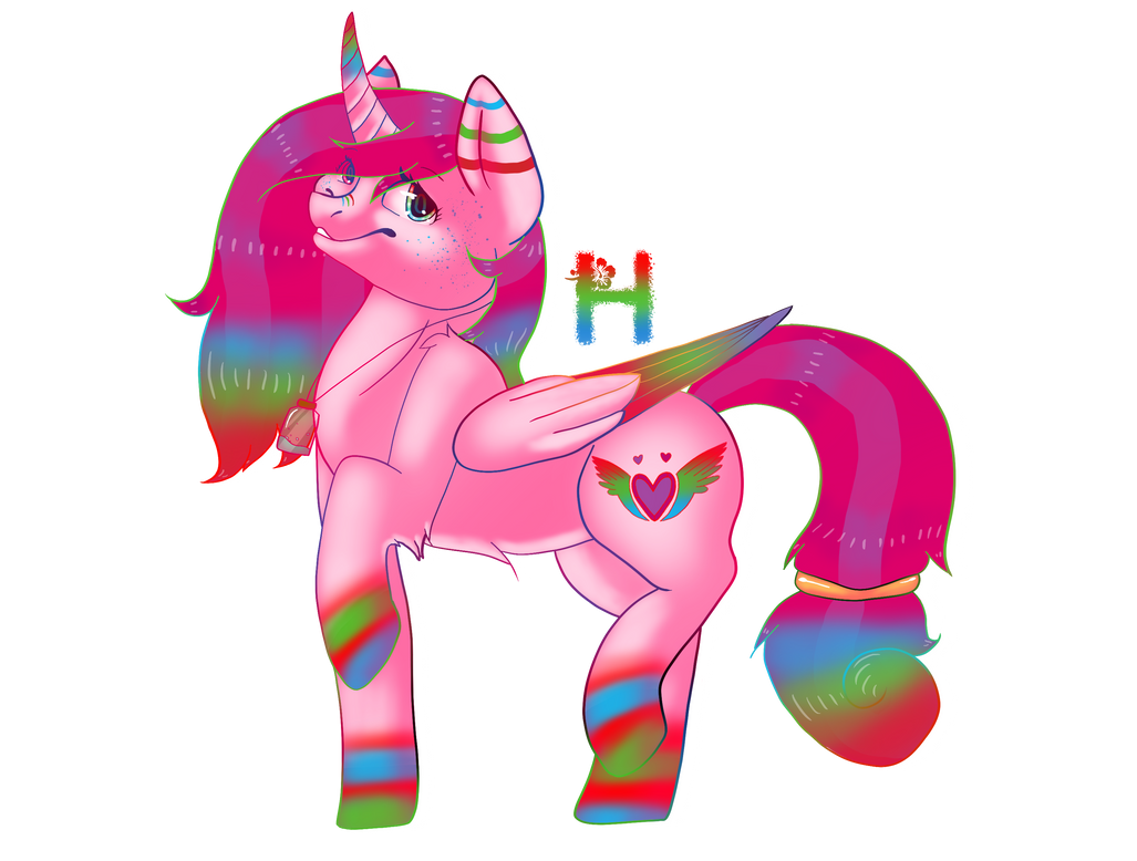 Comission - Rainbow Heart by NotoHams on DeviantArt
