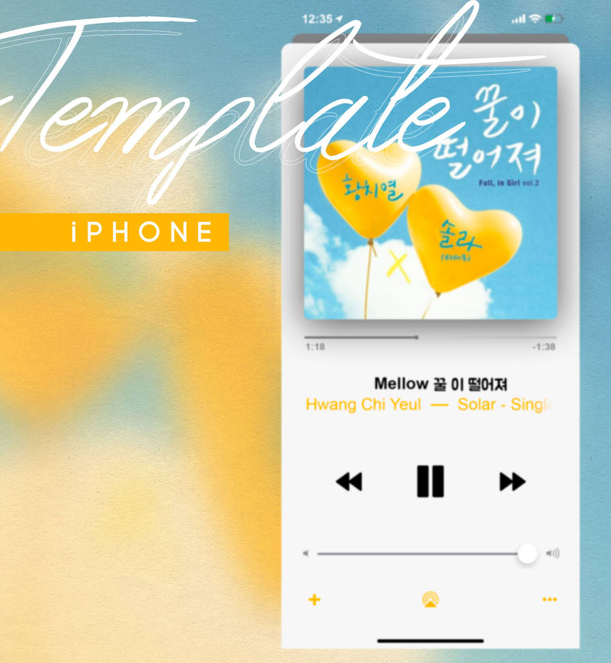 Template iPhone Music by Vitya2203 on DeviantArt