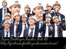 Byun Baekhyun Render Pack