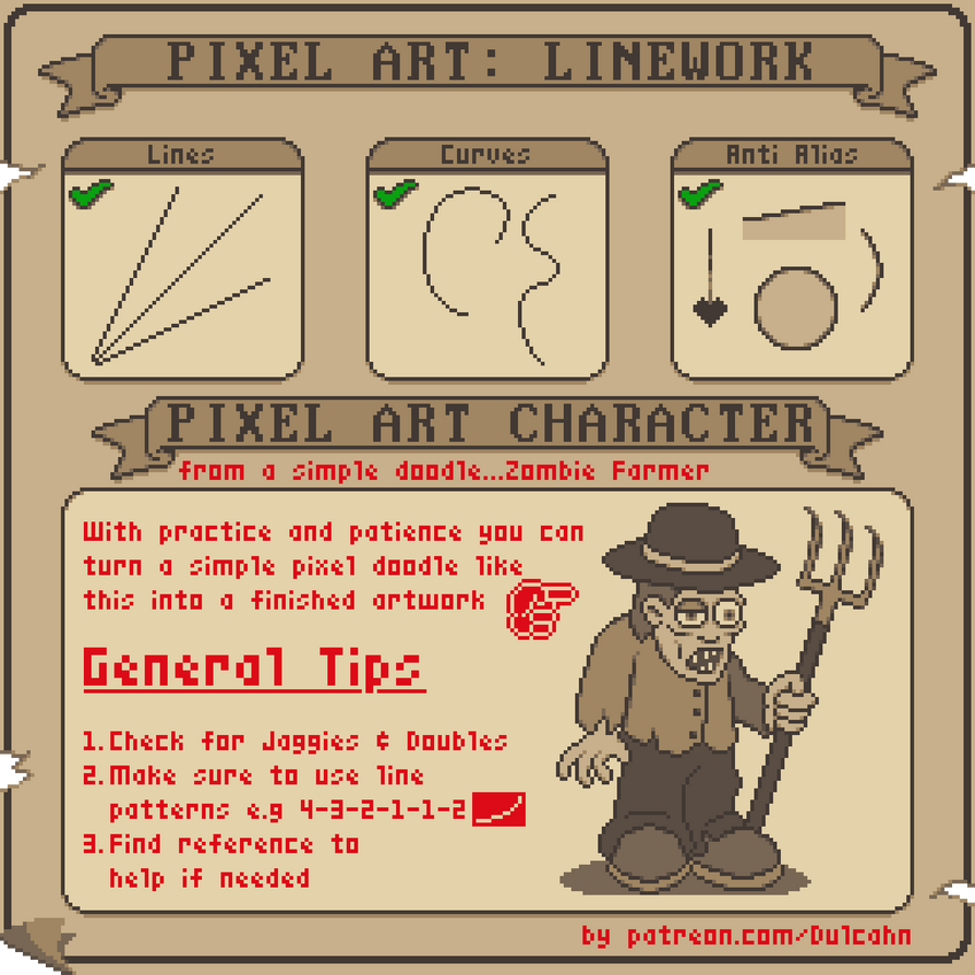 Basic Pixel Art Tutorial Line Work Animated Gif By Dulcahn On Deviantart,Kawaii Cute Food Coloring Pages To Print