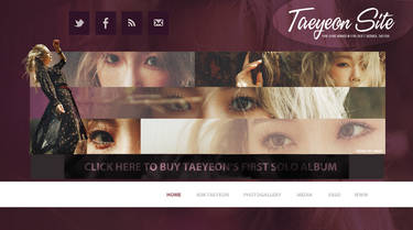 Kim Taeyeon header PSD