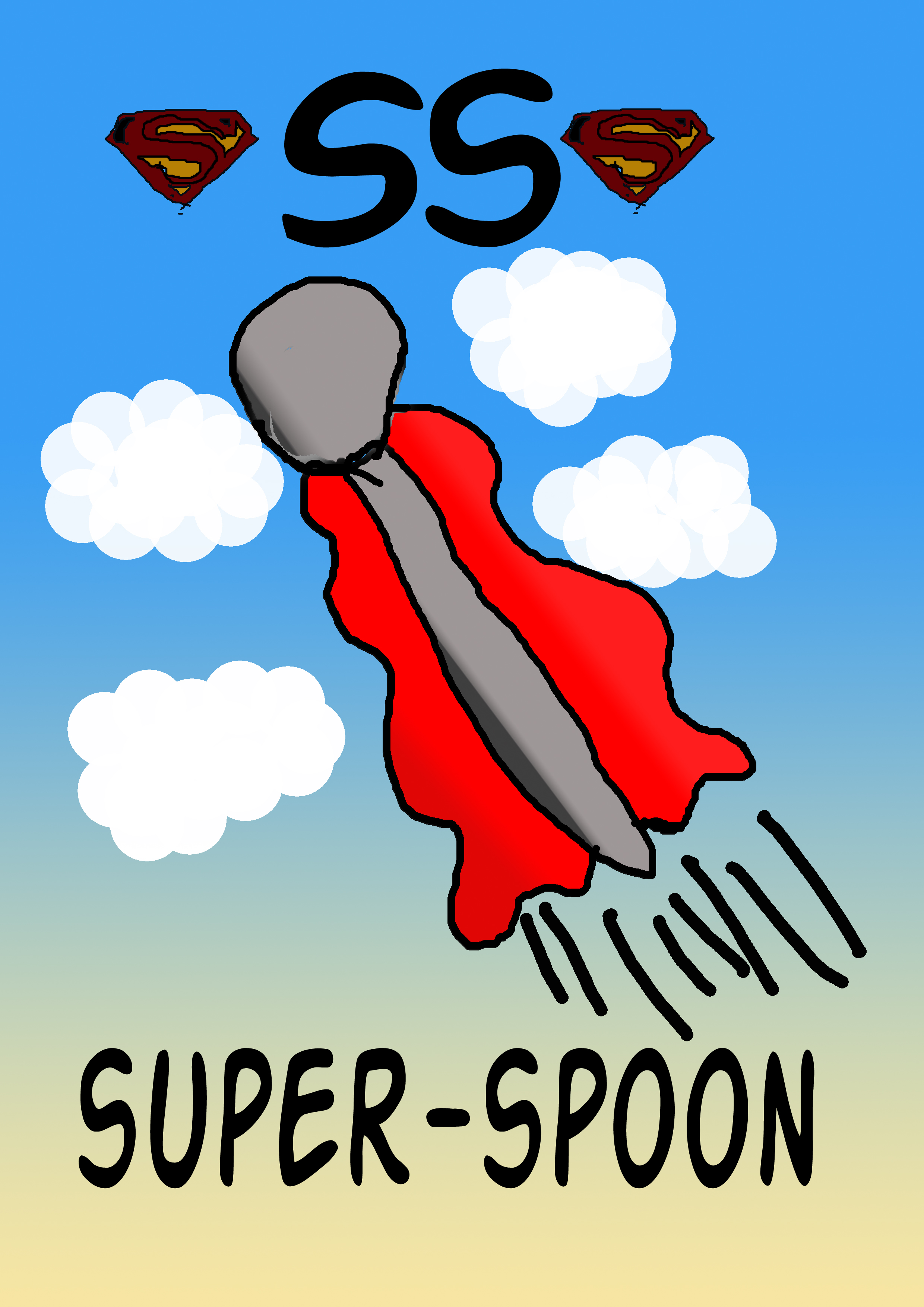 Super spoon,edited for poster, by Spoony111 on DeviantArt