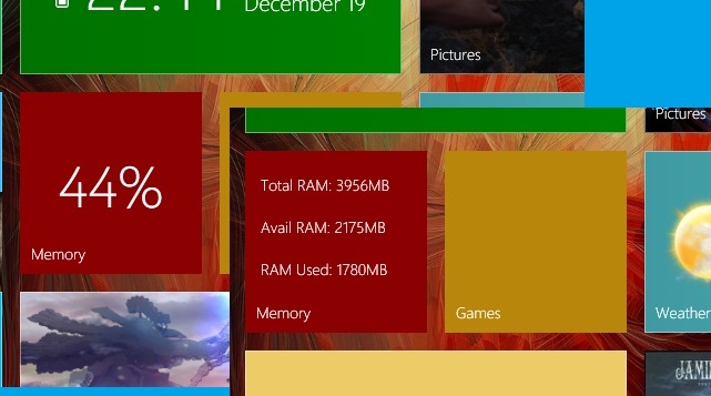 Newgen RAM widget by usteg