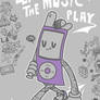 Let the music play. Free Cell Phone Wallpaper