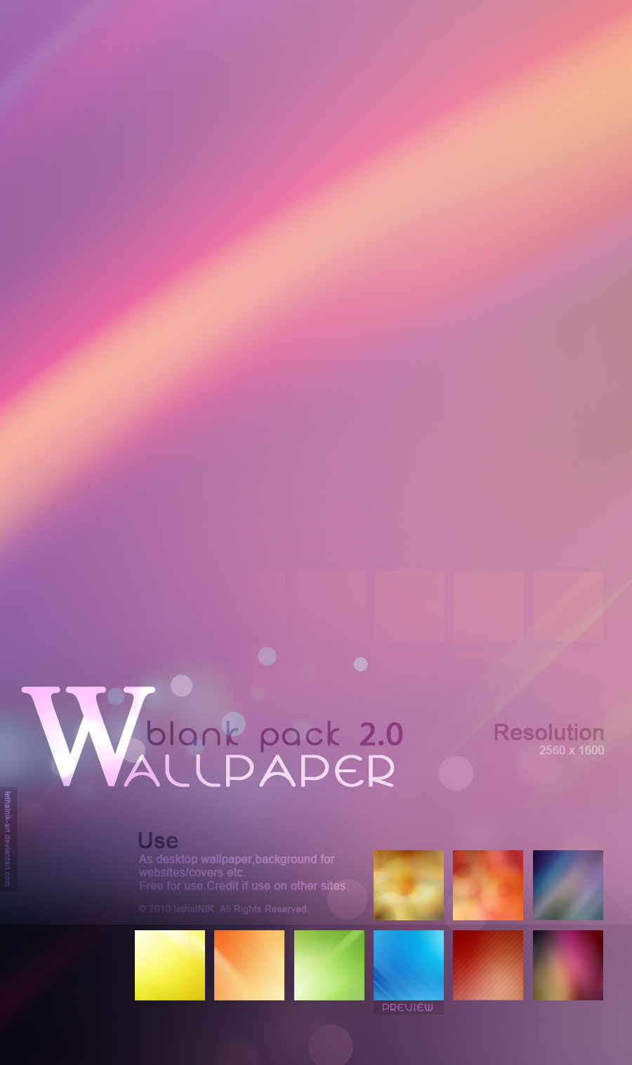 Blank Wallpaper Pack 2.0 by lethalNIK-ART on DeviantArt