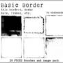 Basic Border Brushes