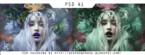 [ 41 ] PSD COLORING by Diaphanerose on DeviantArt