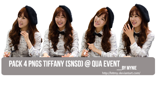 Pack 4 Pngs Tiffany (snsd) @ Qua Event