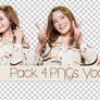 Pack PNG Yoona By Mynie