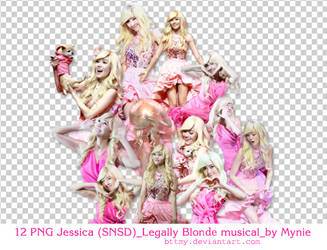 12 PNGs Jessica_Legally Blonde musical by Mynie by bttmy