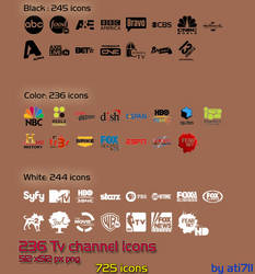 TV Channel icons pack